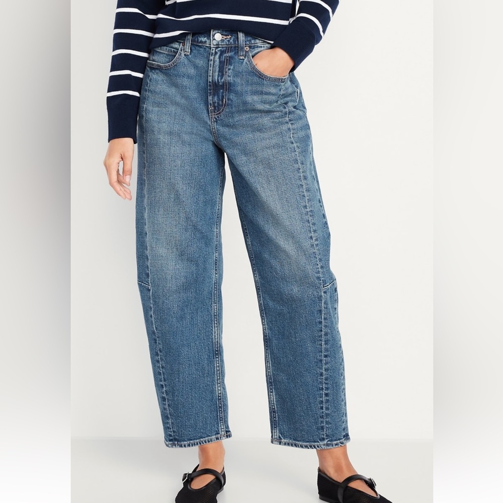 Old Navy Barrel Jeans